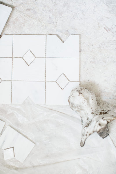 Spare Bathroom Tile Install + Inspiration