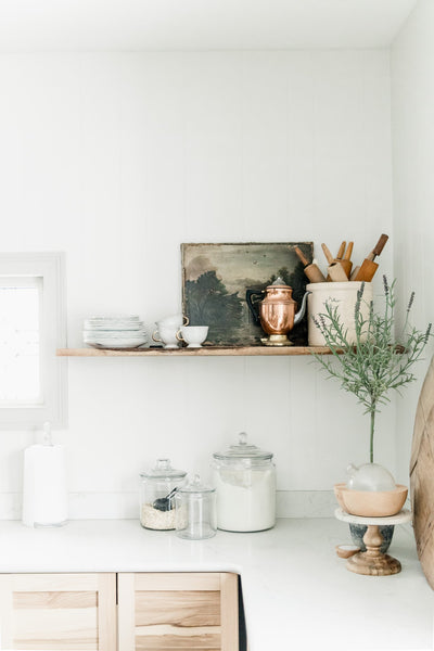 Creating A Floating Shelf- Kitchen