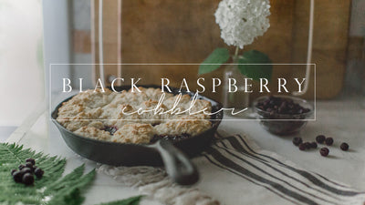 Black Raspberry Cobbler